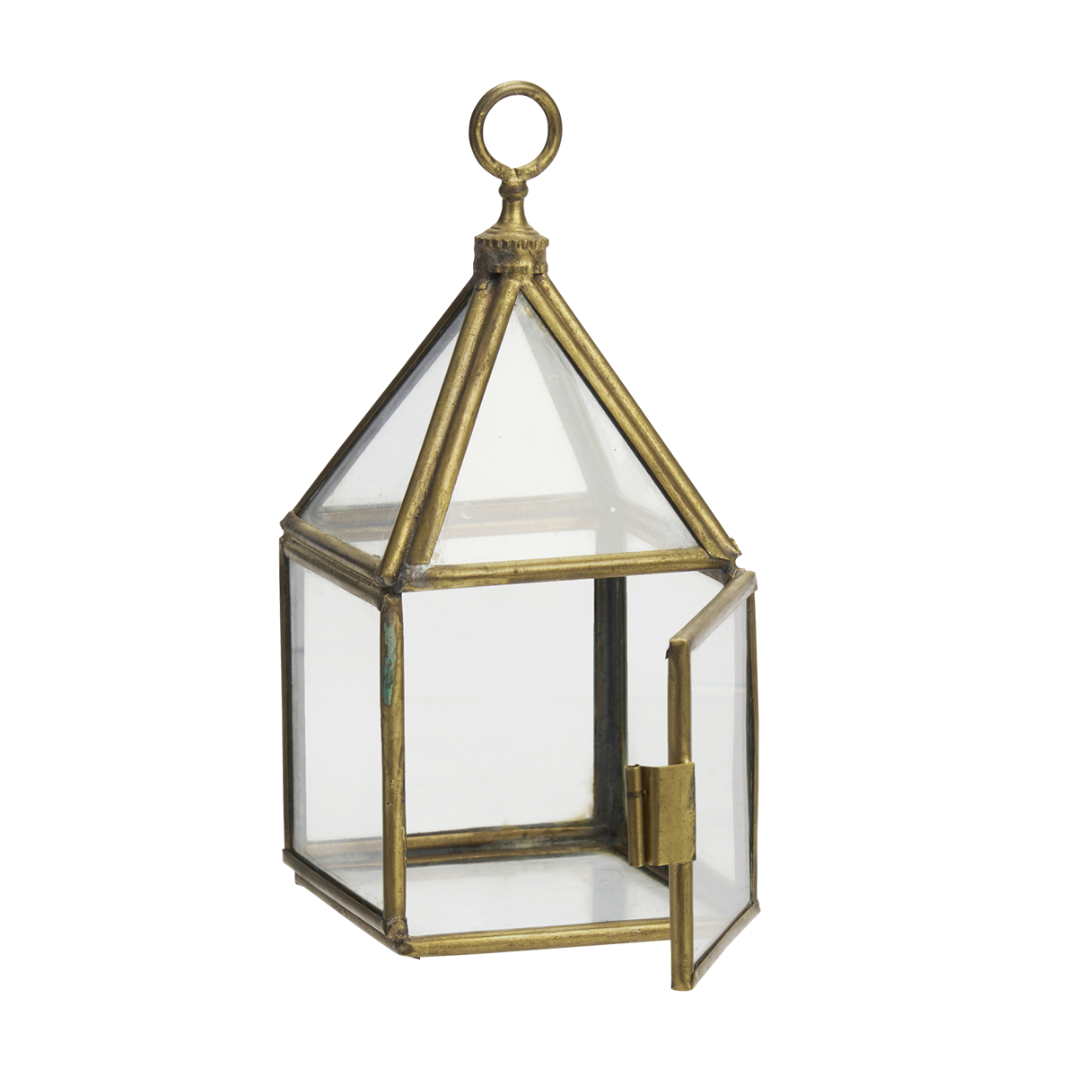 Hanging glass box