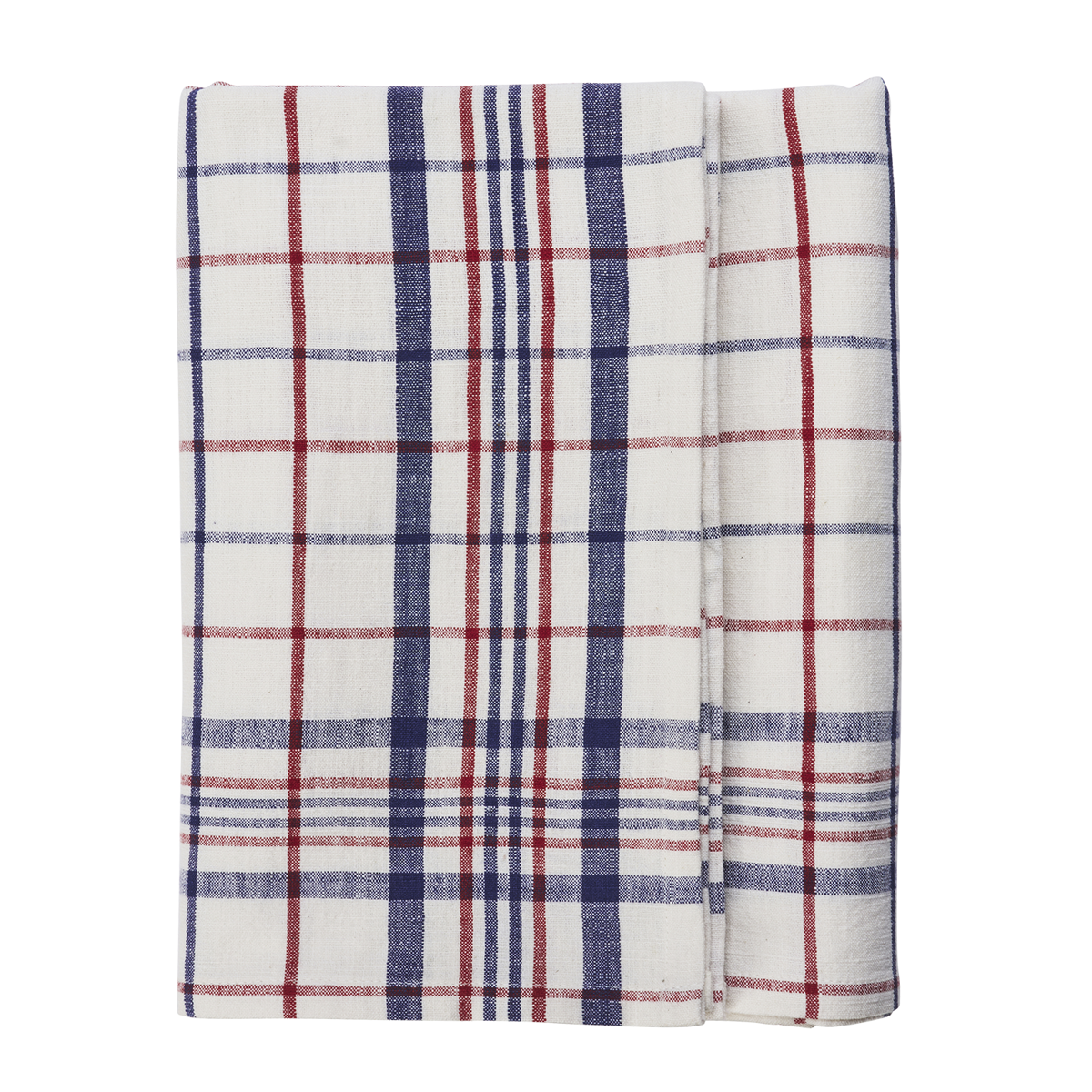Checked table cloth