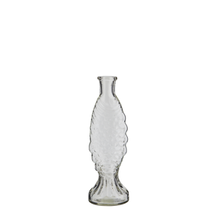 Fish glass vase