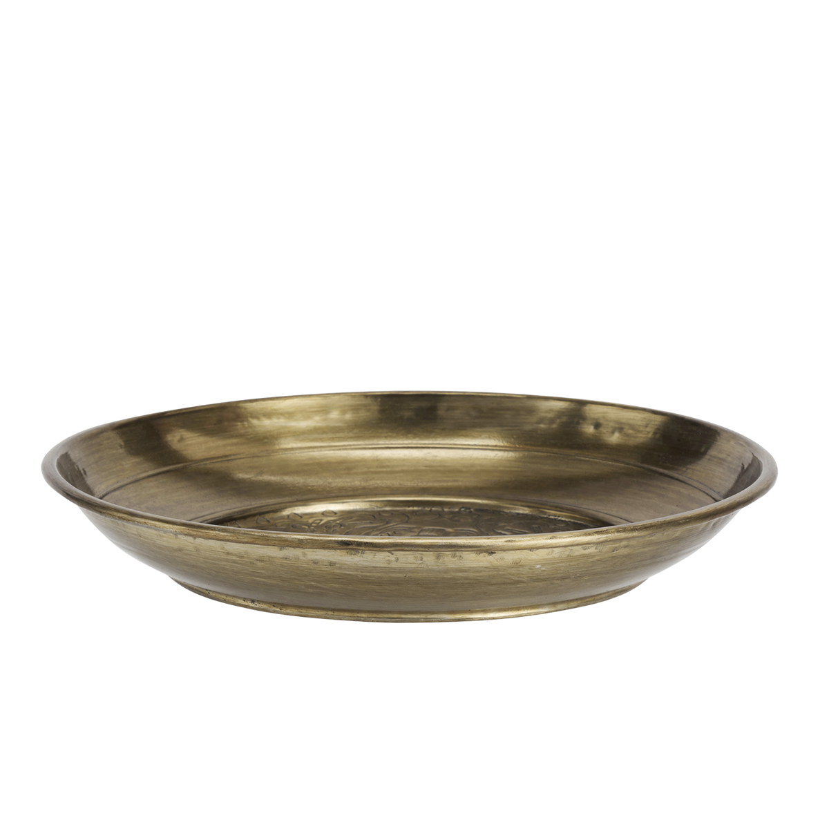 Embossed aluminium bowl