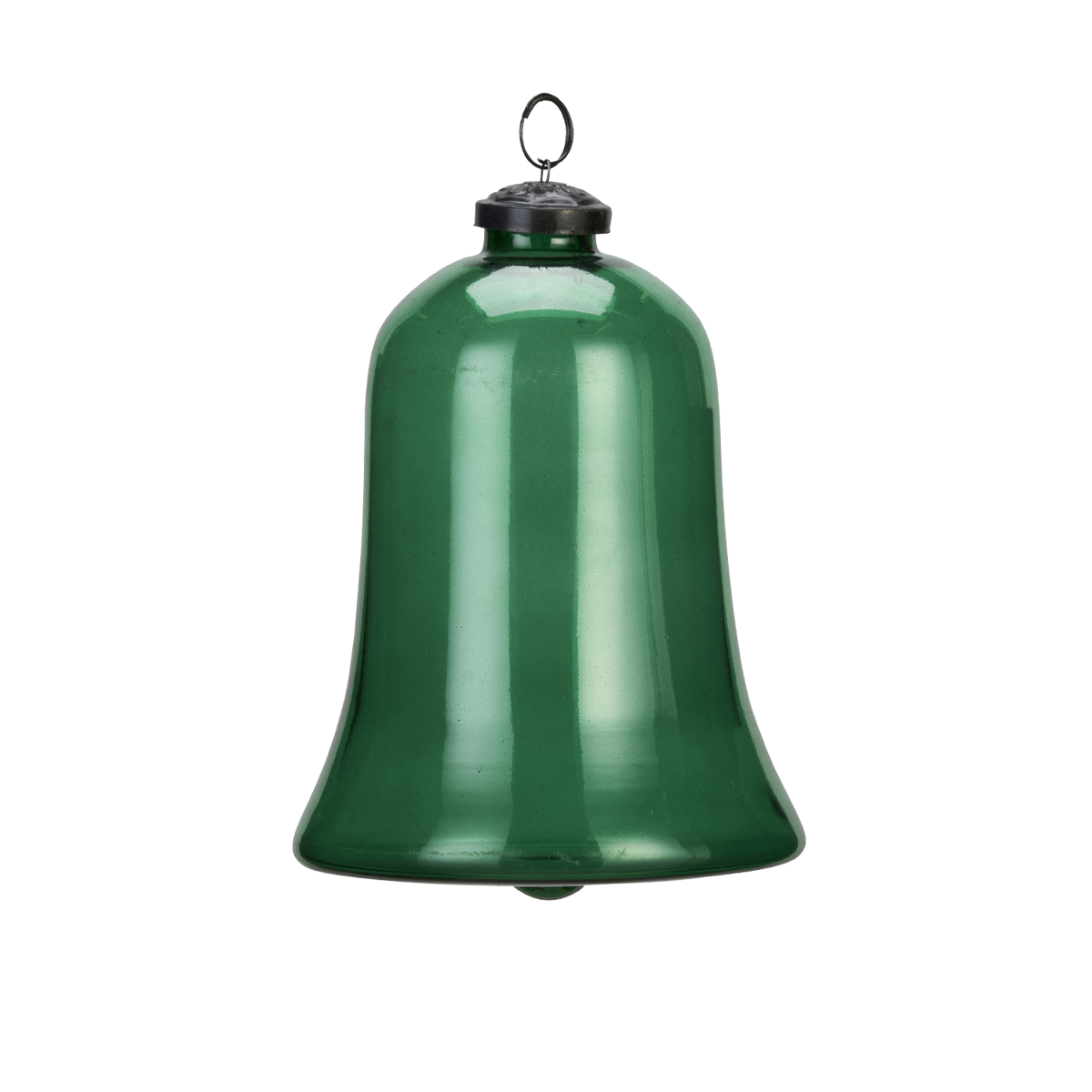 Hanging glass bell