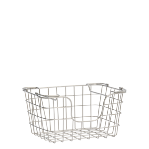 Stackable iron wire basket