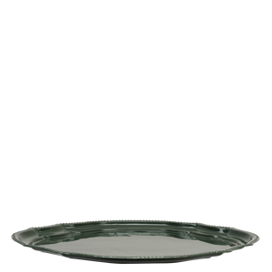 Oval enamel tray