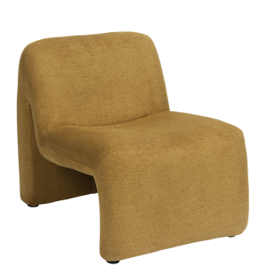 Velvet lounge chair