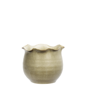 Stoneware flower pot