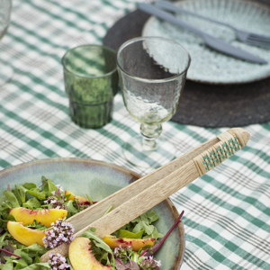 Stoneware lunch plate