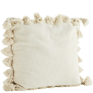 Cushion cover w/ tassels