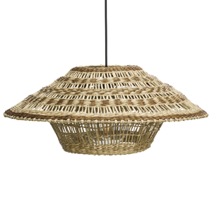 Seagrass ceiling lamp