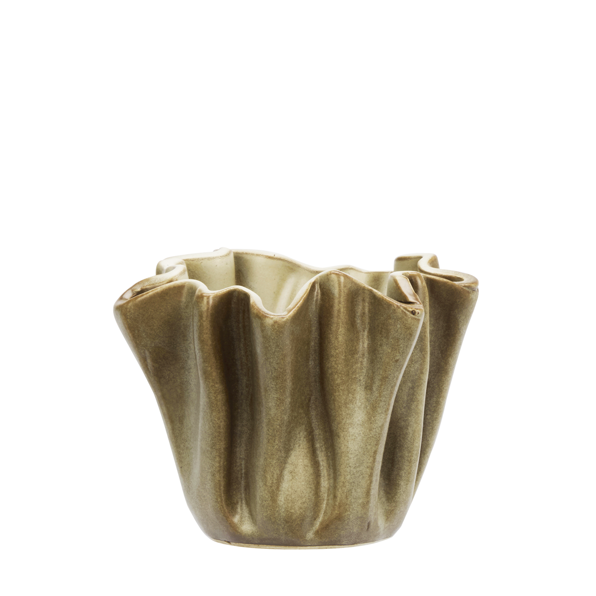 Stoneware flower pot