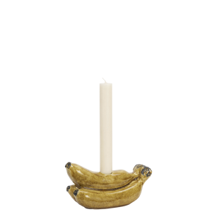 Banana candle holder