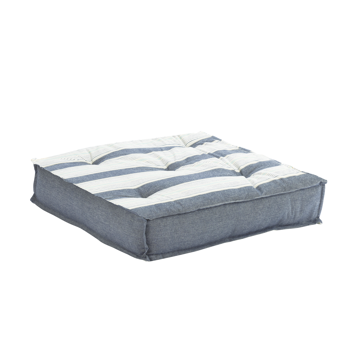 Striped cotton sitting pad