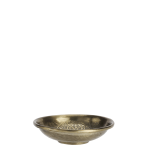 Embossed aluminium bowl