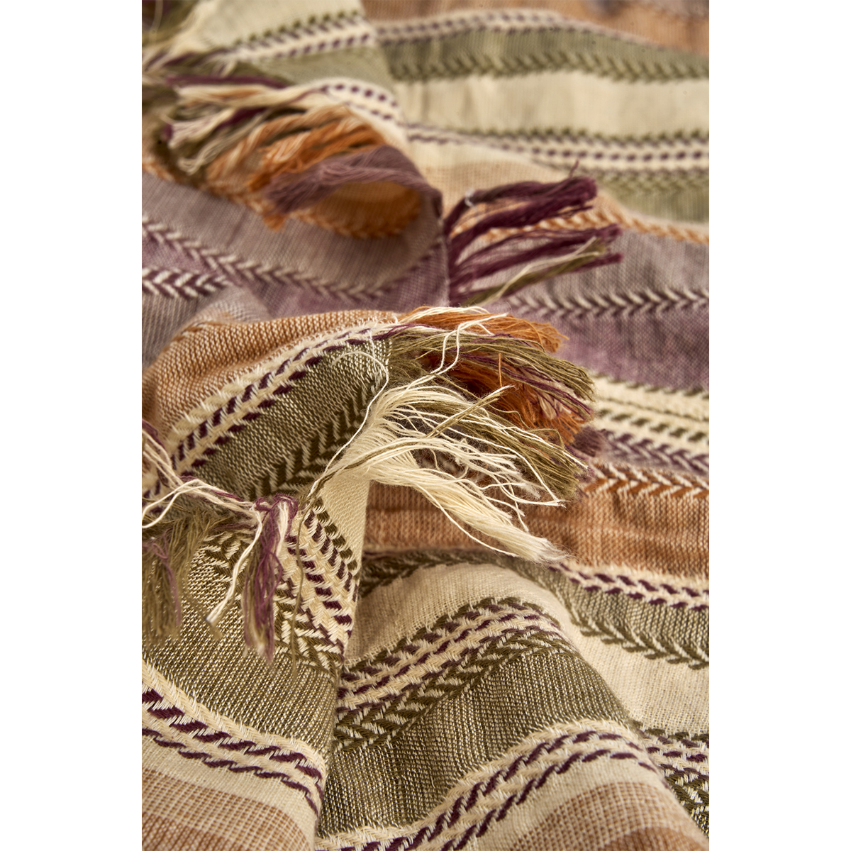 Striped hammam towel