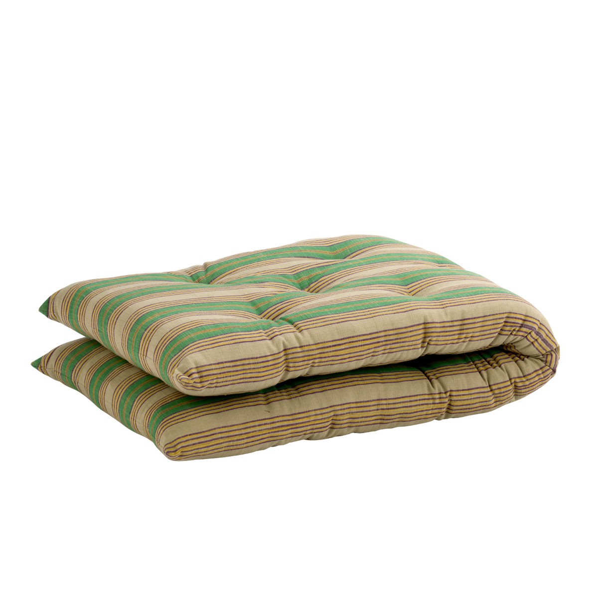 Striped cotton mattress