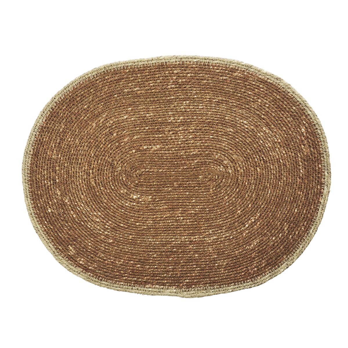 Oval seagrass placemat