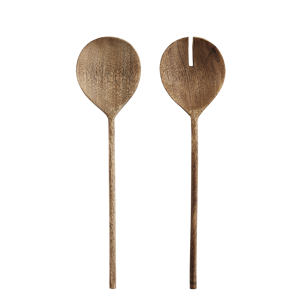 Wooden salad set