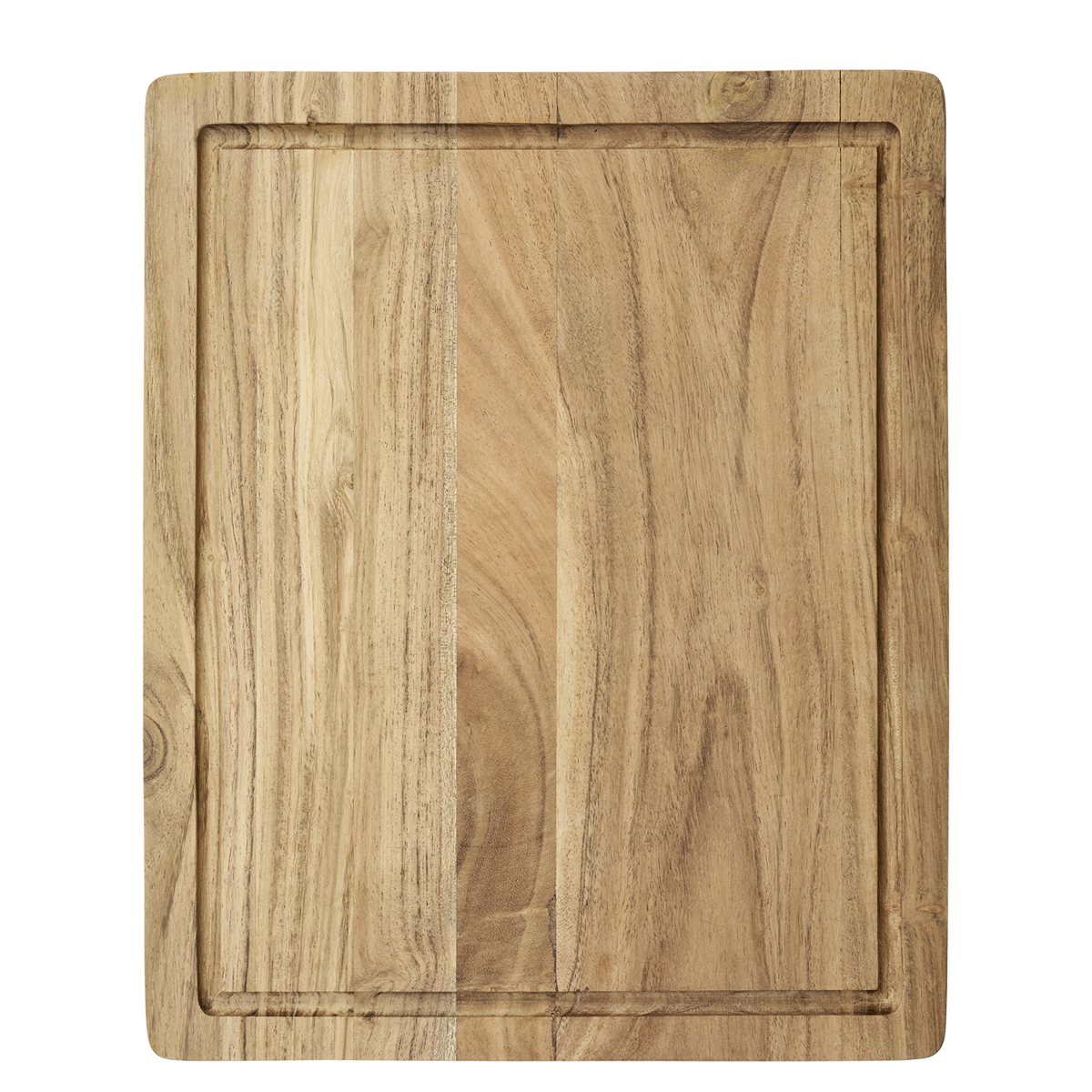 Rectangular chopping board w/ juiceline