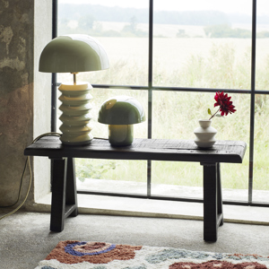 Tufted cotton runner