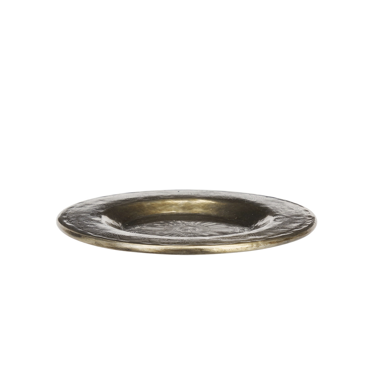 Embossed aluminium tray