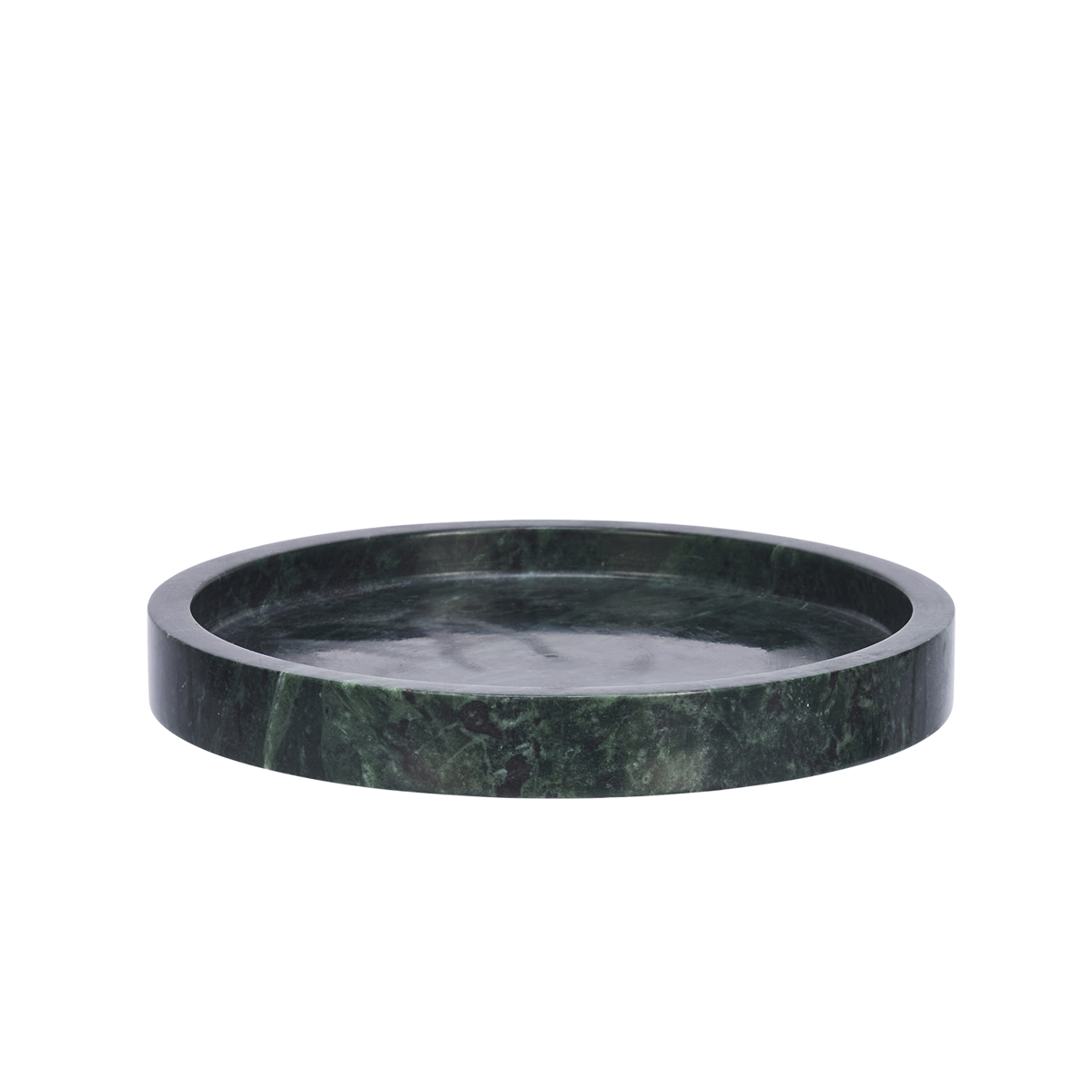 Round marble tray