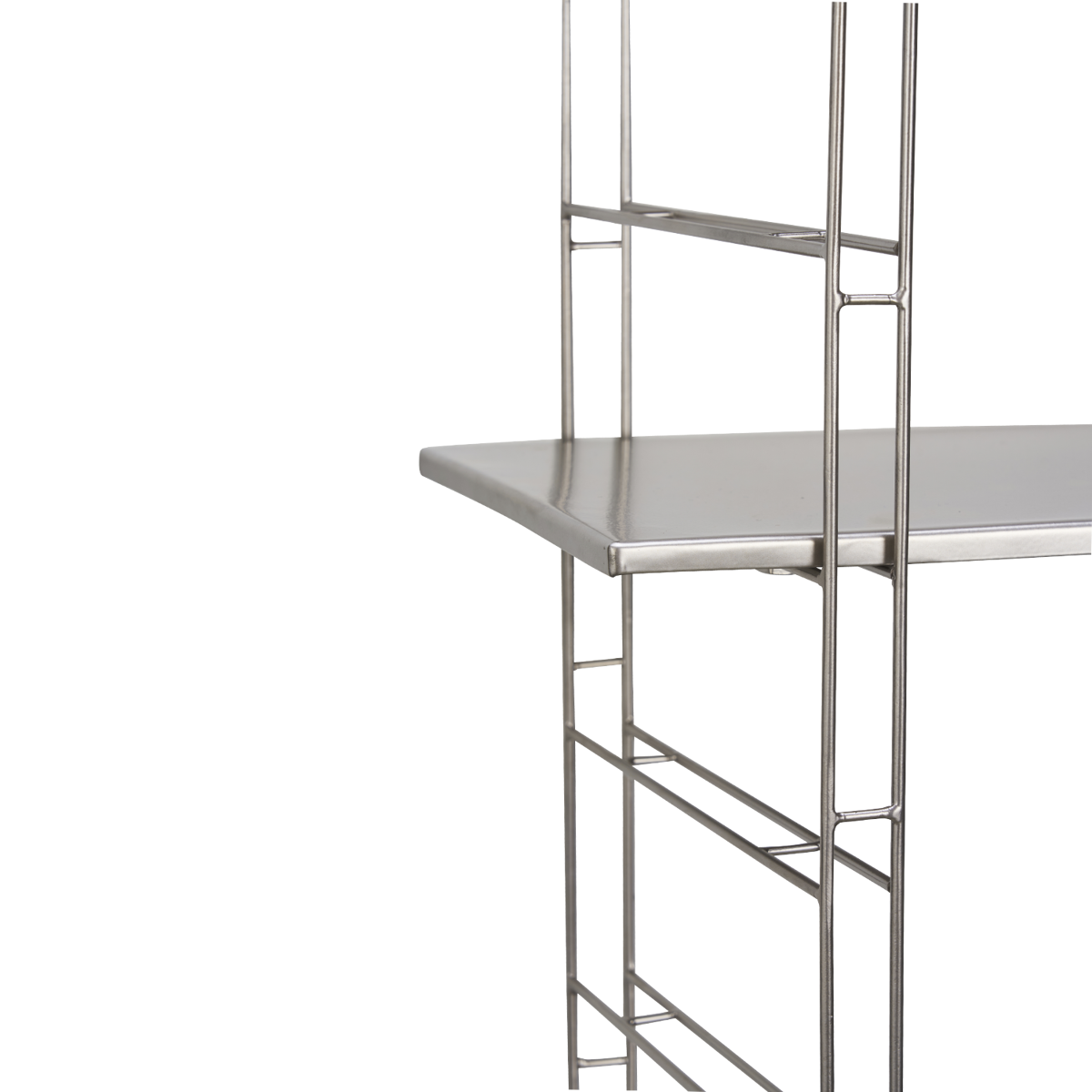 Iron wall shelf