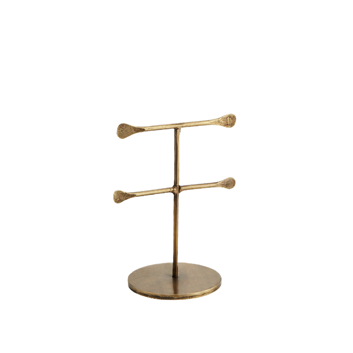 Hand forged jewellery stand