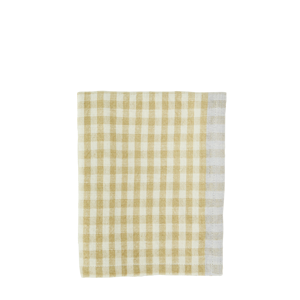 Checked kitchen towel