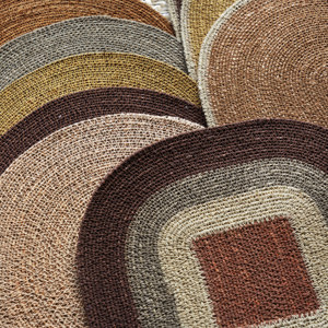 Square seagrass placemat