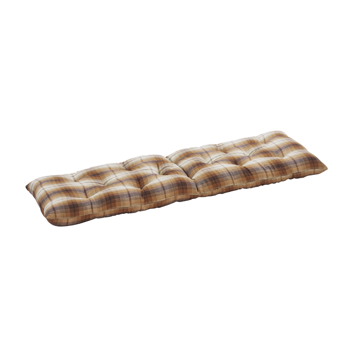 Checked cotton mattress