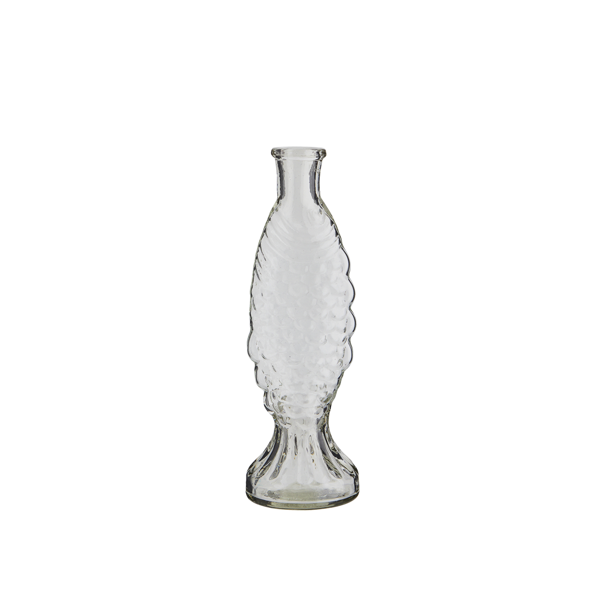 Fish glass vase