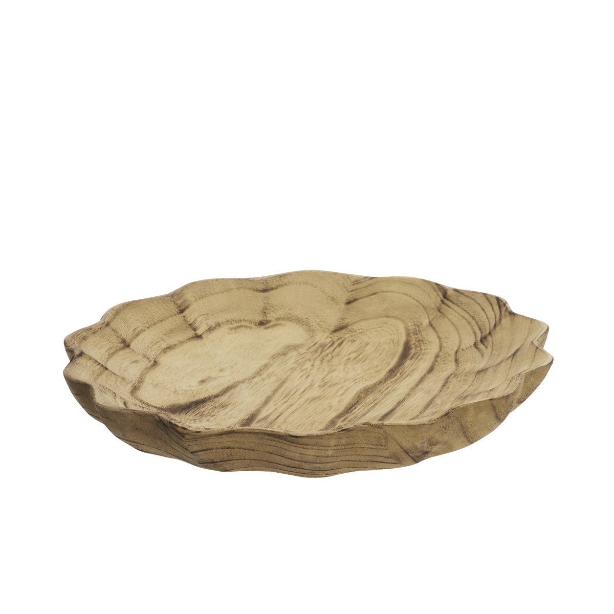 Round wooden tray Round wooden tray