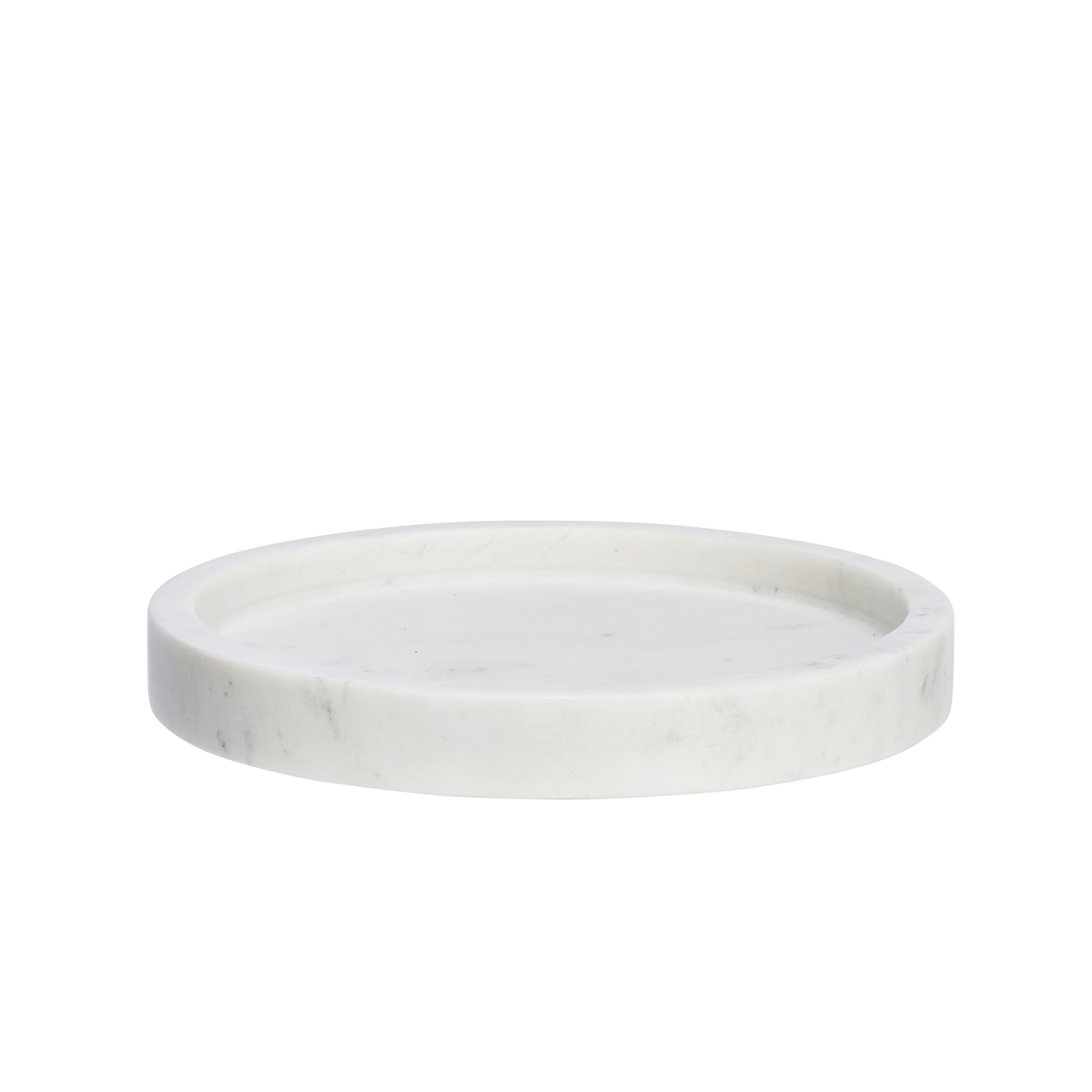 Round marble tray