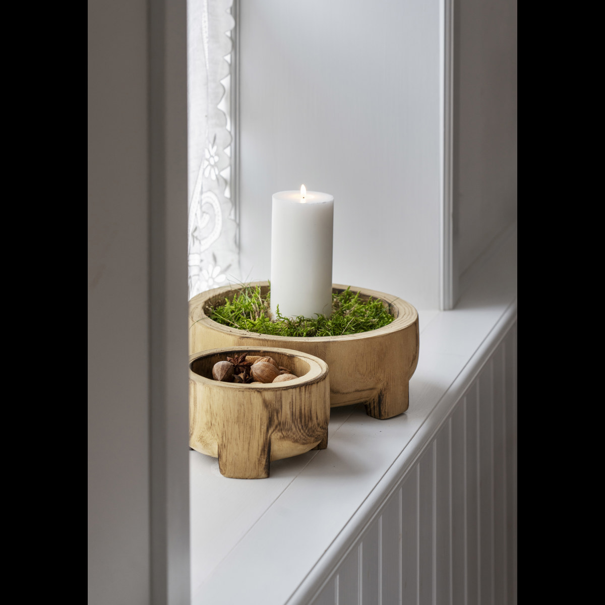 Wooden bowl