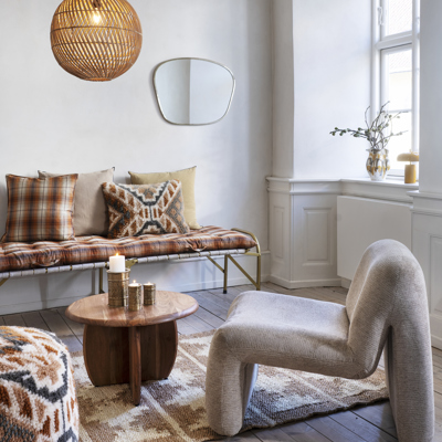 Wood Coffee Table with Recycled Charm and Style