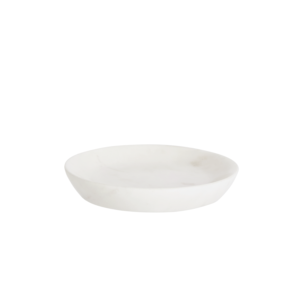 Round marble tray
