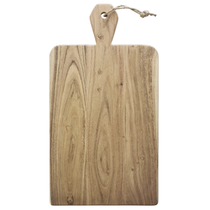 Rectangular wooden chopping board