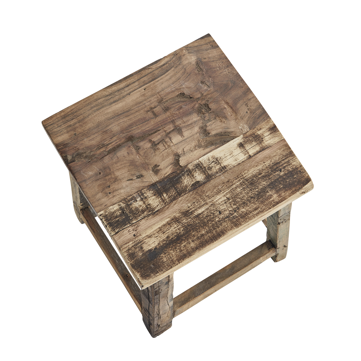 Recycled wooden stool