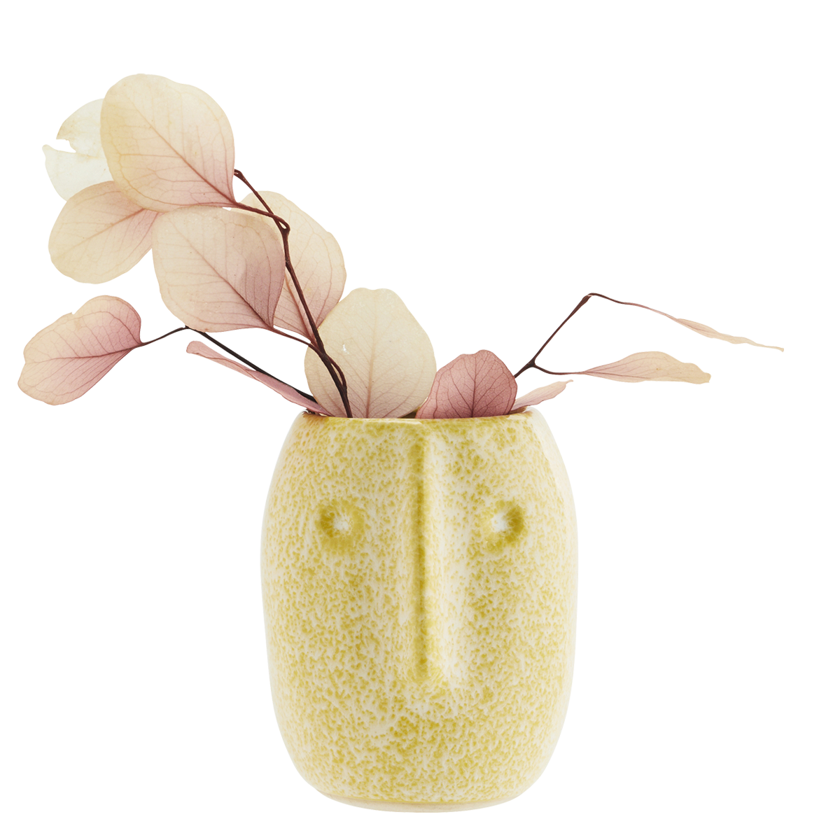 Flowerpot w/ face imprint