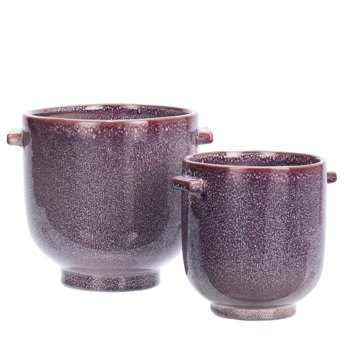 Stoneware flower pot