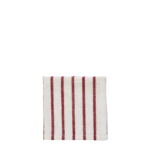 Striped cotton napkins