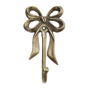 Wall hook w/ bow