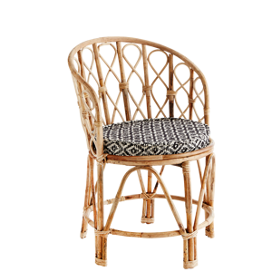 Bamboo chair w/ chair pad