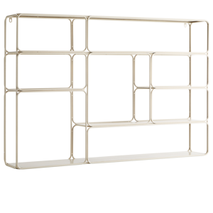 Iron wall shelf