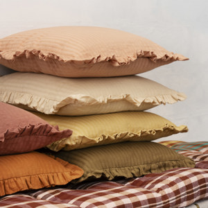 Checked cotton mattress