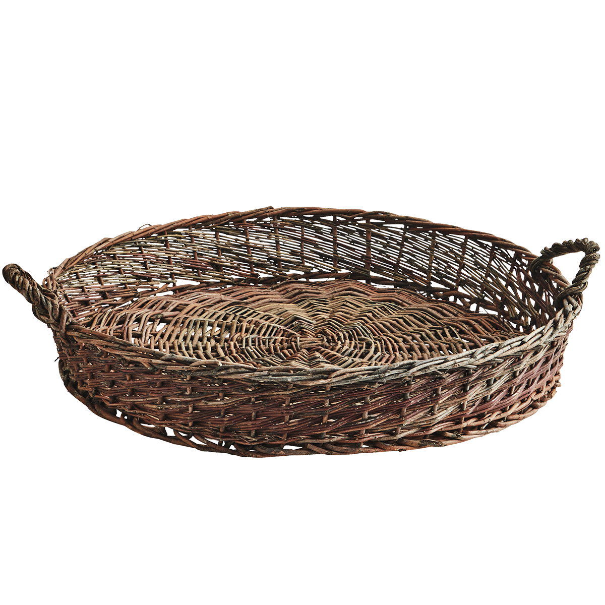 Willow tray w/ handles