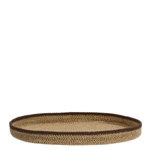 Round seagrass tray
