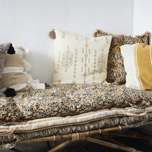 Striped cotton mattress