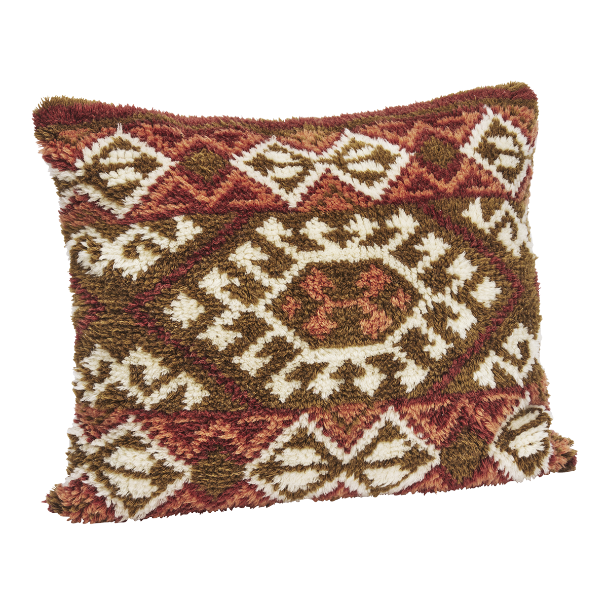 Handwoven wool cushion cover