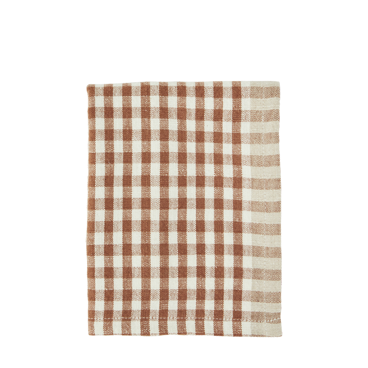 Checked kitchen towel