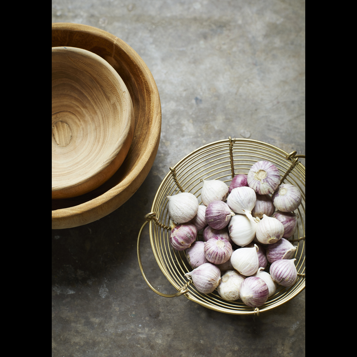 Wooden bowl